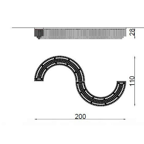 Потолочный светильник IlParalume MARINA 3324 2020/LU Потолочный светильник IlParalume MARINA 3324 2020/LU