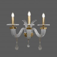 Бра Euroluce Soar A3 gold clear Бра Euroluce Soar A3 gold clear