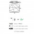 Потолочный светильник Linea Light Face 7477