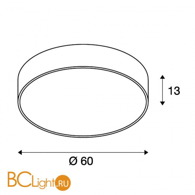 Потолочный светильник SLV Medo 135120 Потолочный светильник SLV Medo 135120