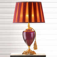 Настольная лампа Euroluce Luigi XV LG1 gold Amethyst Настольная лампа Euroluce Luigi XV LG1 gold Amethyst