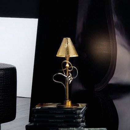 Настольная лампа Masca Chic 1831/B1 Oro / Glass 503 Настольная лампа Masca Chic 1831/B1 Oro / Glass 503