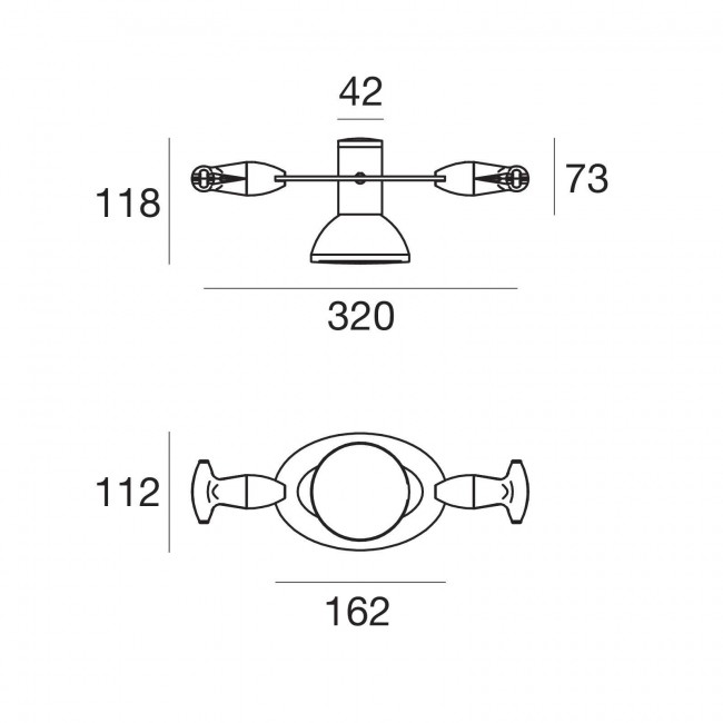 Светильник для струнной системы Linea Light Vega 51456 Светильник для струнной системы Linea Light Vega 51456