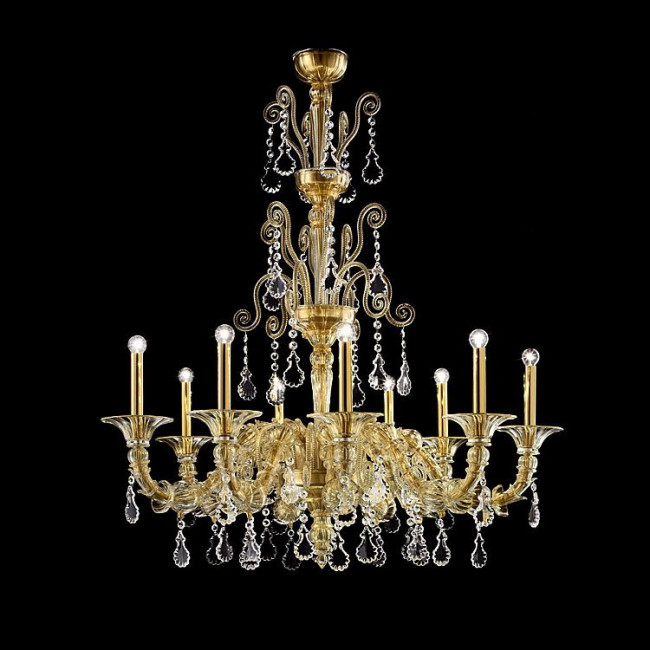 Люстра Barovier&Toso Baikal 5560/09/OO Люстра Barovier&Toso Baikal 5560/09/OO