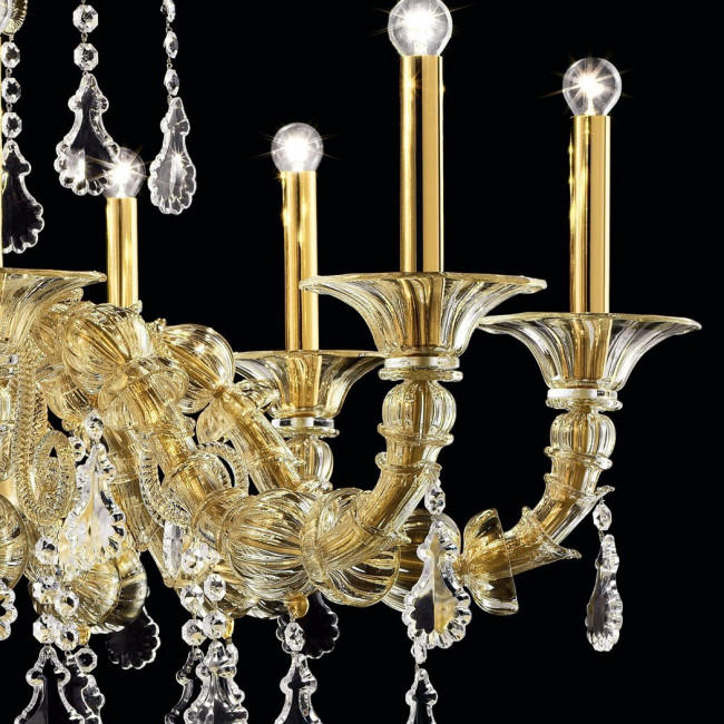 Люстра Barovier&Toso Baikal 5560/09/OO Люстра Barovier&Toso Baikal 5560/09/OO