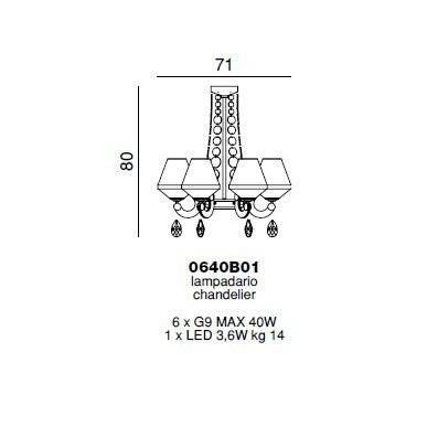 Люстра Beby Group Euphoria 0640B01 Light gold 024 Emerald Gold Leaf Люстра Beby Group Euphoria 0640B01 Light gold 024 Emerald Gold Leaf