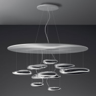 Подвесной светильник Artemide Mercury Halo sospensione - Inox 1397110A