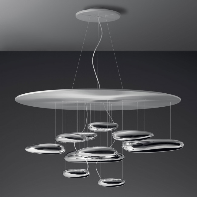 Подвесной светильник Artemide Mercury Halo sospensione - Inox 1397110A