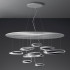 Подвесной светильник Artemide Mercury Halo sospensione - Inox 1397110A