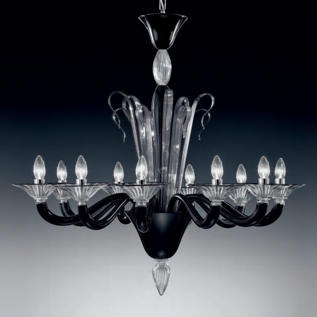 Люстра De Majo 7088 K10 070880K60 black Люстра De Majo 7088 K10 070880K60 black