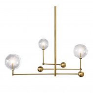Люстра DeLight Collection Globe Mobile KG0835P-3 brass Люстра DeLight Collection Globe Mobile KG0835P-3 brass
