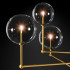 Люстра DeLight Collection Globe Mobile KG0835P-3 brass Люстра DeLight Collection Globe Mobile KG0835P-3 brass