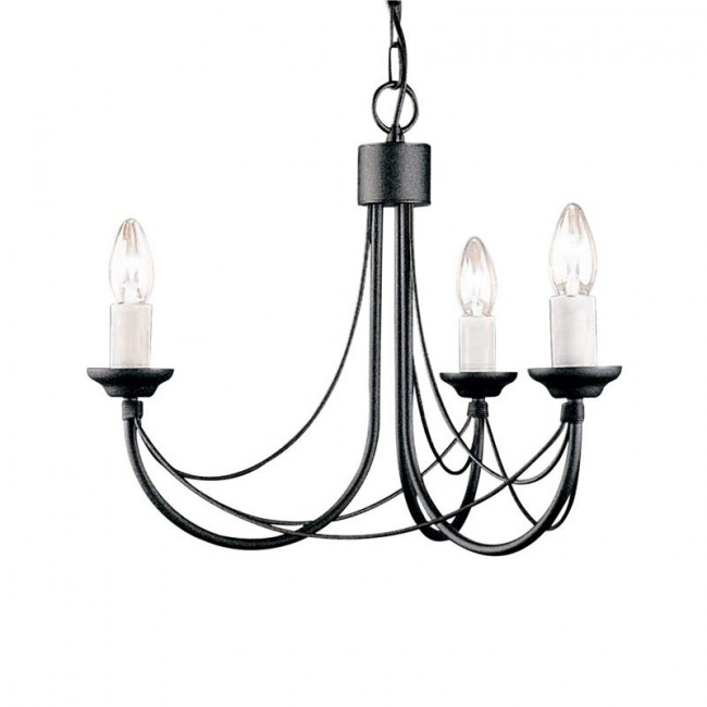Люстра Elstead Lighting Carisbrooke CB3 BLACK Люстра Elstead Lighting Carisbrooke CB3 BLACK