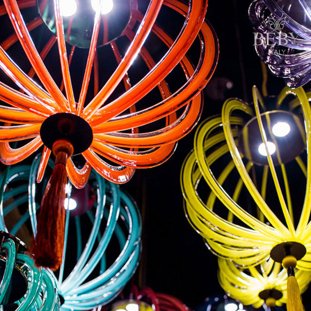 Подвесной светильник Beby Group Planet nine 0660B02 Chromed plated Lemon Ice Подвесной светильник Beby Group Planet nine 0660B02 Chromed plated Lemon Ice