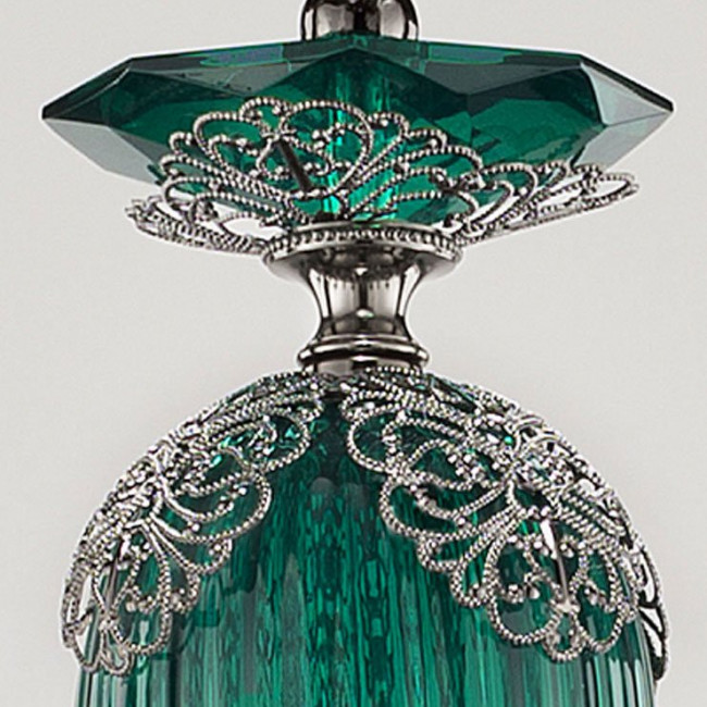 Люстра Euroluce Macrame L8 nichel Verde Yncanto Люстра Euroluce Macrame L8 nichel Verde Yncanto