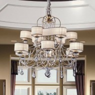 Люстра Masca Foulard 1876/12 Oro moka Люстра Masca Foulard 1876/12 Oro moka