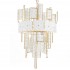 Подвесной светильник IDL Crystalline 493/6 light gold / white glass Подвесной светильник IDL Crystalline 493/6 light gold / white glass