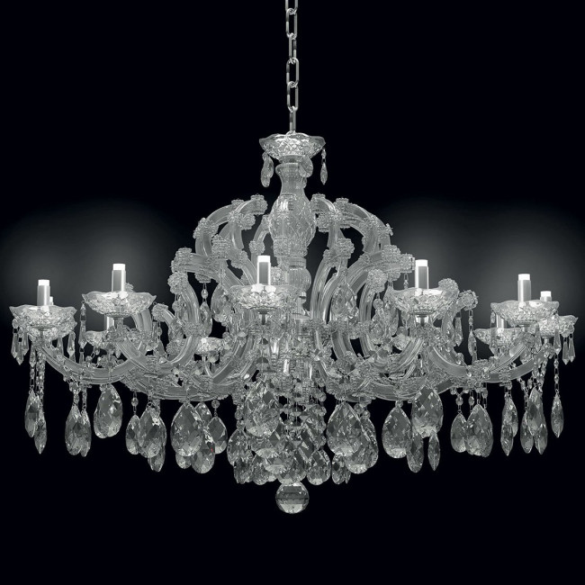 Люстра Masiero Maria Teresa VE 931/12 DW CUT CRYSTAL Люстра Masiero Maria Teresa VE 931/12 DW CUT CRYSTAL