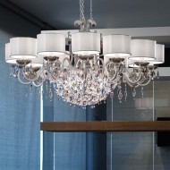 Люстра Masiero Rosemery 12 /V97/ SAT/17/WH Люстра Masiero Rosemery 12 /V97/ SAT/17/WH