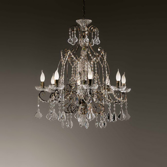 Люстра MM Lampadari Preziosa 6470/8 V2080 Люстра MM Lampadari Preziosa 6470/8 V2080