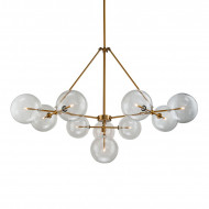 Люстра DeLight Collection Globe Mobile KG0965P-10B brass Люстра DeLight Collection Globe Mobile KG0965P-10B brass