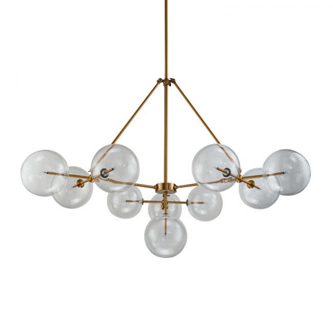 Люстра DeLight Collection Globe Mobile KG0965P-10B brass Люстра DeLight Collection Globe Mobile KG0965P-10B brass