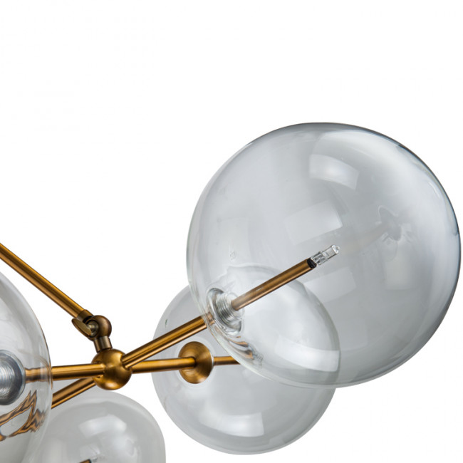 Люстра DeLight Collection Globe Mobile KG0965P-10B brass Люстра DeLight Collection Globe Mobile KG0965P-10B brass
