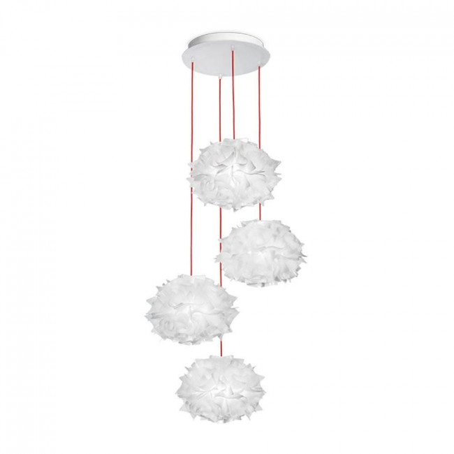 Подвесной светильник Slamp Veli SUSPENSION MINI QUARTET COUTURE VEL78SOS1400BW000 Подвесной светильник Slamp Veli SUSPENSION MINI QUARTET COUTURE VEL78SOS1400BW000