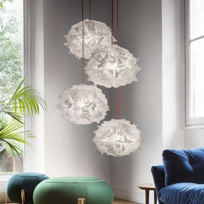 Подвесной светильник Slamp Veli SUSPENSION MINI QUARTET COUTURE VEL78SOS1400BW000 Подвесной светильник Slamp Veli SUSPENSION MINI QUARTET COUTURE VEL78SOS1400BW000