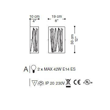 Настенный светильник La Murrina 825 - A HA-3L Настенный светильник La Murrina 825 - A HA-3L