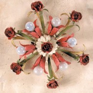 Настенно-потолочный светильник Passeri International Rose PL 5240/6 Dec. 05 Настенно-потолочный светильник Passeri International Rose PL 5240/6 Dec. 05