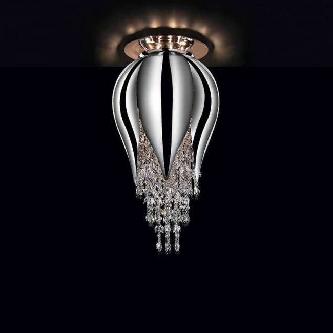 Потолочный светильник Beby Group Bouquet 5200B10 Gold Chrome Diamond Потолочный светильник Beby Group Bouquet 5200B10 Gold Chrome Diamond