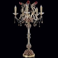 Настольная лампа Beby Group Queen of Roses 9000L01 Satin gold SW Golden Teak Настольная лампа Beby Group Queen of Roses 9000L01 Satin gold SW Golden Teak