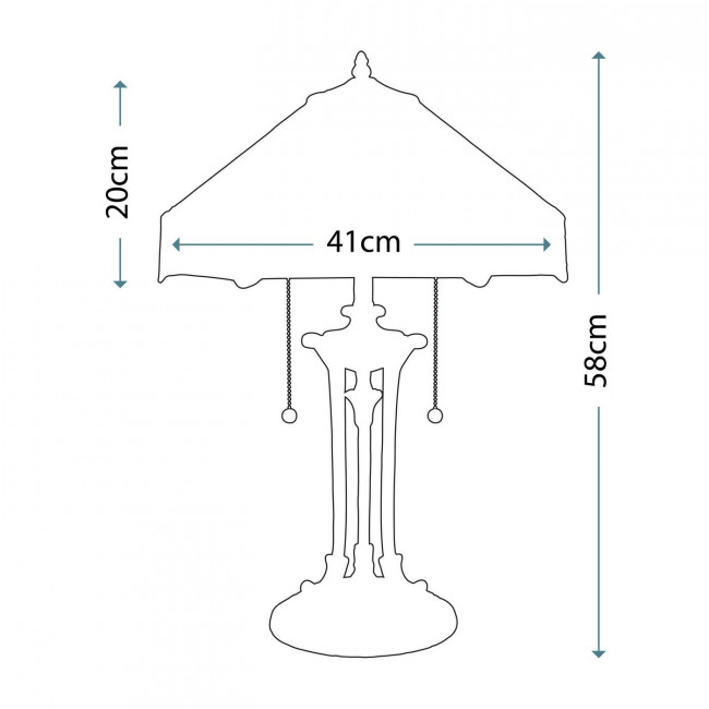 Настольная лампа Quoizel Indus QZ/INDUS/TL Настольная лампа Quoizel Indus QZ/INDUS/TL
