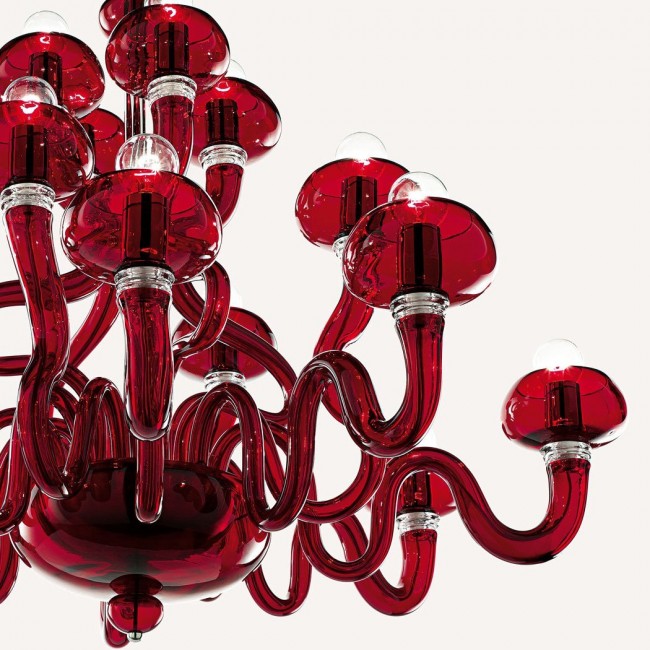 Люстра Barovier&Toso Bissa Boba 6753/12/RR Люстра Barovier&Toso Bissa Boba 6753/12/RR