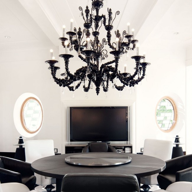 Люстра Barovier&Toso Taif 5350/18/CN Люстра Barovier&Toso Taif 5350/18/CN