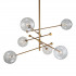 Люстра DeLight Collection Globe Mobile KG0835P-6 brass