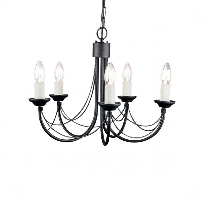 Люстра Elstead Lighting Carisbrooke CB5 BLACK Люстра Elstead Lighting Carisbrooke CB5 BLACK