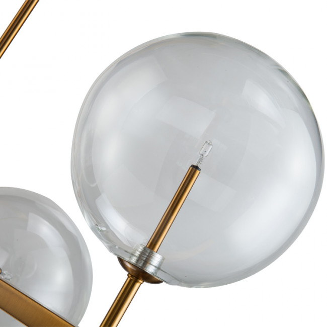 Люстра DeLight Collection Globe Mobile KG0965P-10L brass Люстра DeLight Collection Globe Mobile KG0965P-10L brass
