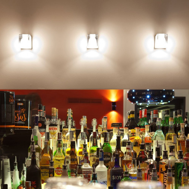 Настенный светильник Fabbian Cubetto Crystal Glass D28 G01 00 Настенный светильник Fabbian Cubetto Crystal Glass D28 G01 00