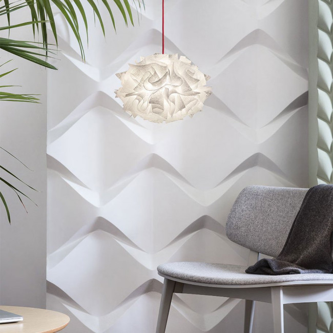 Подвесной светильник Slamp Veli SUSPENSION MINI SINGLE COUTURE VEL78SOS1100BW000 Подвесной светильник Slamp Veli SUSPENSION MINI SINGLE COUTURE VEL78SOS1100BW000