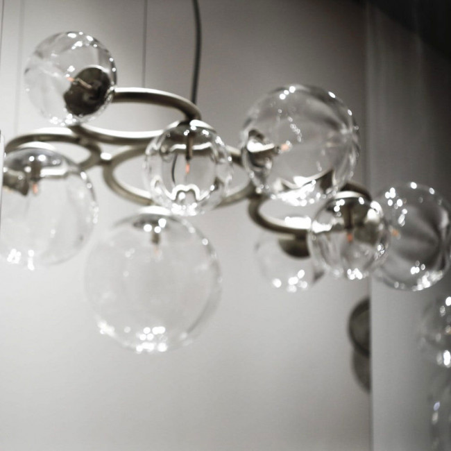 Подвесной светильник Vistosi Puppet Ring SP 9 MULTI NNS Подвесной светильник Vistosi Puppet Ring SP 9 MULTI NNS