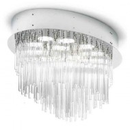 Потолочный светильник IlParalume MARINA 3324 2027/OVALE/STEEL Потолочный светильник IlParalume MARINA 3324 2027/OVALE/STEEL