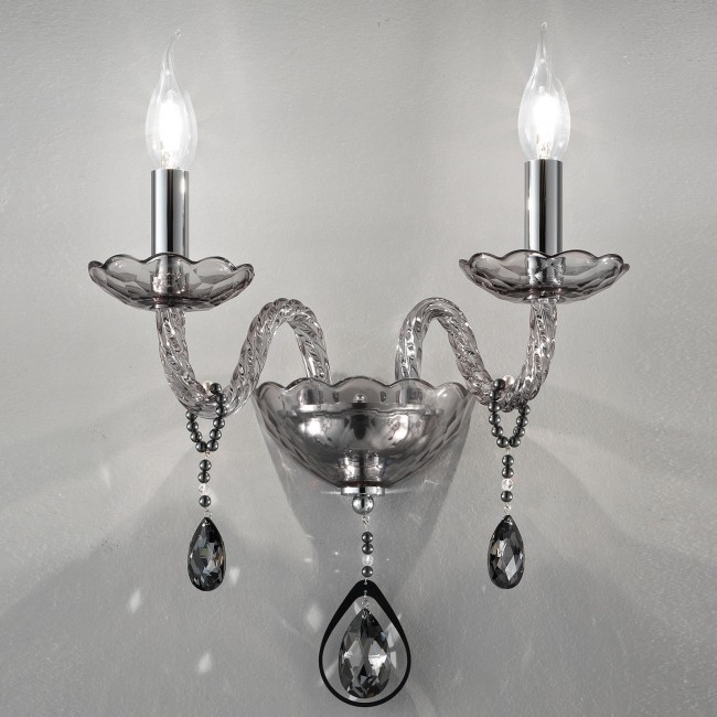 Бра Euroluce Toochic A2 Silver Fume Бра Euroluce Toochic A2 Silver Fume