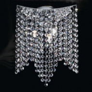 Потолочный светильник Renzo Del Ventisette PL 14399/3 CR SWA DEC. CROMO Потолочный светильник Renzo Del Ventisette PL 14399/3 CR SWA DEC. CROMO