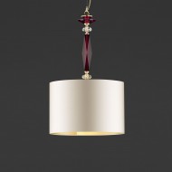 Подвесной светильник Euroluce Aurora S1 Shade gold ruby Подвесной светильник Euroluce Aurora S1 Shade gold ruby