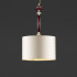 Подвесной светильник Euroluce Aurora S1 Shade gold ruby Подвесной светильник Euroluce Aurora S1 Shade gold ruby