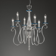 Люстра Italamp 720/6 Turquoise / NK