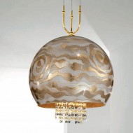 Подвесной светильник Kolarz Luna 0392.31+1M.3.Aq.Ch + 0392.SetM.3.ET