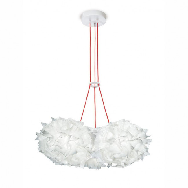 Подвесной светильник Slamp Veli SUSPENSION MINI TRIO COUTURE VEL78SOS1300BW000 Подвесной светильник Slamp Veli SUSPENSION MINI TRIO COUTURE VEL78SOS1300BW000